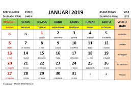 Saya merasa file ini masih ada kekurangan, untuk itu silahkan anda perbaiki. Kalender 2019 Masehi Lengkap Dengan Tanggalan Jawa Dan Islam Ujare Kalender Tanggal Islam