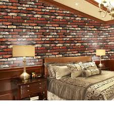 Exposed brick walls have long been a seen as a holy grail of interiors, the perfect solution for creating a stylish, yet understated feature wall look. 3d Natural Brick Wallpaper Self Adhesive Stickers Home Wall Decor Wallpapers Diy Pvc Papel De Pared Classic Wall Paper Ze083 Buy At The Price Of 24 82 In Aliexpress Com Imall Com