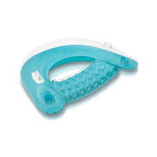 Intex Sit N Float Inflatable Lounge 60in X 39in Colors May Vary Walmart Com In 2020 Pool Lounger Pool Lounge Inflatable Pool