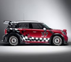 Matte Style Mini Cooper World Rally Championship 2011 Mini Cooper Mini Countryman Rally Car