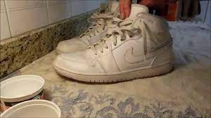 We earn a commission for products purchased through some links in this article. How To Clean Air Jordan 1 S All White Read Description Youtube