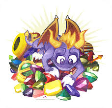 Dragon Treasure Spyro The Dragon Spyro And Cynder Dragon