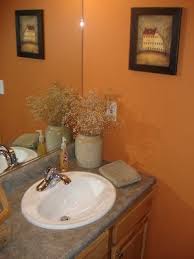 Burnt Orange Bathroom Google Search Orange Bathrooms Burnt Orange Bathrooms Orange Bathroom Paint