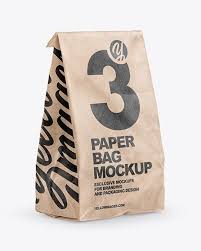 Download Kraft Food Bag Mockup In Bag Sack Mockups On Yellow Images Object Mockups Bag Mockup Mockup Free Psd Packaging Mockup