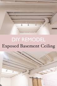 A basement with a beadboard ceiling looks good for many reasons. 5 Considerations For An Exposed A Basement Ceiling With Pictures