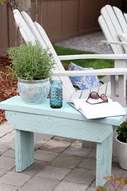 Distressed Wood Outdoor Side Table Outdoor Side Table Outdoor Side Tables Patio Side Table