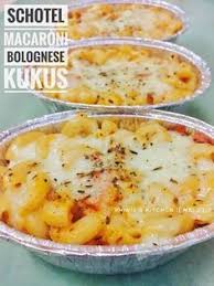 Resep Schotel Macaroni Bolognese Kukus Oleh Rhinie S Kitchen Resep Makanan Pendamping Ide Makanan Makanan Ringan Gurih