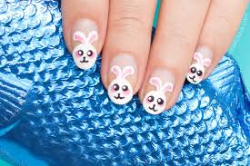 Learn how to make easter nails art and designs ❤ it is not hard to create a manicure with a bunny, egg and other ideas ❤ check out our are you tired of easter nails and want something simple, but cute? Cute Easter Nails Easter Nail Designs Sonailicious