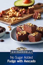 No Sugar Added Fudge With Creamy Avocado In 2021 Cacao Recipes Dark Chocolate Recipes Chocolate Recipes