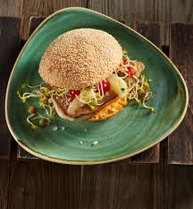 Thunfisch Burger Mit Zitronen Filets Thunfischburger Essen Burger