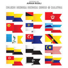 Bendera dan jata negeri di malaysia. Vectorise Logo Bendera Bendera Negeri Malaysia Vectorise Logo