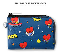 Bt21 X Monopoly Pop Card Pocket Cokodive Coisas Cor De Rosa Cores Objetos