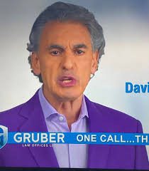 Why is David Gruber dressed like the Joker?