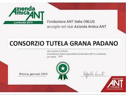 Download the fondazione ant italia onlus logo vector file in ai format (adobe illustrator) designed by unkown. Il Consorzio Grana Padano Rinnova L Impegno Di Azienda Amica Ant