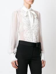 Dolce Gabbana Floral Lace Bib Shirt Donne Concept Store Farfetch Com Fashion Outfits Personal Style Inspiration Fashion