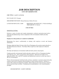 They may also assign team members to investigate reported. Safety Officer Occupational Safety And Health Administration Occupational Safety And Health