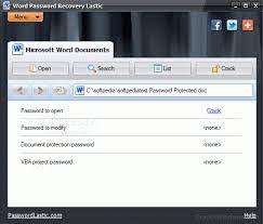 Retrieve passwords for all popular instant messengers, . How To Crack Word Password Recovery Lastic