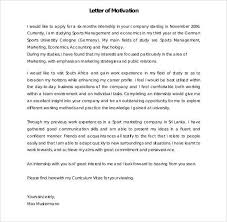 Motivation Letter Template For Job Pdf Template