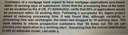 You're entitled to 5.6 days' annual leave each year. Solved Customers Of A Mortgage Bank Expect To Have Mortga Chegg Com