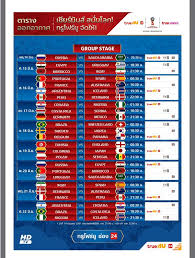 Le tirage au sort de la coupe du monde de foot 2018 a été effectué ce vendredi 1er décembre à moscou. Regarder Les Matchs De La Coupe Du Monde De Football 2018 En Thailande