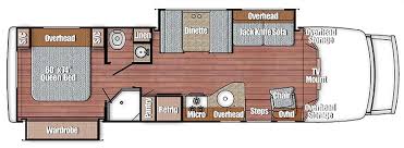 A wide variety of floor plans, usually available in shorter trailer lengths. Models Bt Cruiser Motor Homes Gulf Stream Coach Inc