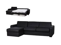 Ecksofa mit matratze und bettkasten. Ecksofa Leder Mit Schlaffunktion Bevis Schwarz Ecke Links