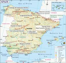 A road network complete with distances and designations. Spain Map Detailed Map Of Spain Maps Of World