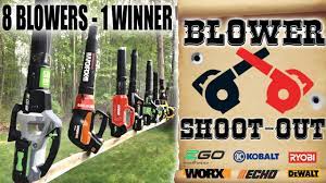 Biggest Cordless Blower Review Eva Ego Dewalt Ryobi Echo Kobol Lawn Care Diy Lawn Activities Lawn Service
