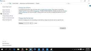 Gladly, the latest and freshest windows 10 doesn't disappoint at this front, and has a ton of accessibility features that make getting along with on the next screen that comes up, you will see a subsection called change only the text size. Text Size Within Apps In Windows 10 Too Small Microsoft Community