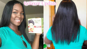Relaxer Update New Ors Relaxer Length Check Youtube