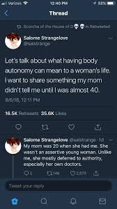A viral tweet is a post shared by a large number of people quickly. This Viral Twitter Thread About The Importance Of Body Autonomy Is Hitting Home For Women Everywhere Body My Body My Choice Everyday Feminism