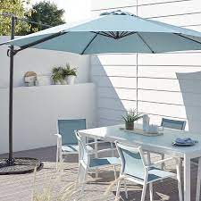 Complete your outdoor furniture set, with a matching parasol and base. Mallorca 3 46 M Blue Parasol Parasol Diy Mallorca Patio