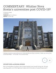 Find more info on allpeople about michael whalen and vista energy, as well as people who work for similar businesses nearby, colleagues for other branches, and more people with a similar name. Pdf Whither Nova Scotia S Universities Post Covid 19