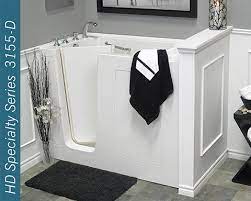 One of the biggest dangers we face as we age is staying safe in the bathroom. Barrier Free Hd3155 D Walk In Tub 55 X 31 Walk In Bath Tub
