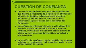 La moción de censura, al igual que la cuestión de confianza, es un procedimiento recogido en la constitución española que puede provocar la otros aspectos de trámite de la moción de censura y de su debate parlamentario se regulan en los artículos 175 a 179 del reglamento del congreso de. Alyabogados Diferencia Entre Cuestion De Confianza Y Mocion De Censura Facebook