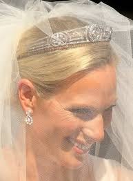 After over five years of dating, tindall hinted that a royal wedding was around the corner. Zara Philips On Her Wedding Tiara And Earrings From Her Mother Royal Wedding Gowns Royal Brides Zara Phillips