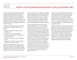 mental health screening chart by jose manuel vargas issuu