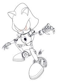 The metal virus saga in the idw series is a top contender for the bleakest sonic story ever. Tyler Mcgrath On Twitter Metal Sonic This Time With Reference Yes I Ll Be Coloring It