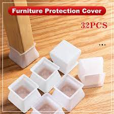 Unfortunately being an american i did not measure in metric correctly. 32pcs Furniture Silicon Protection Cover Square Silicone Chair Leg Floor Protectors Chair Leg Caps Furniture Table Feet Cover Prevents Scratches And Noise Without Leaving Marks Walmart Com Walmart Com