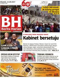 Dato' seri mohd najib bin tun haji abdul razak dato' seri dr ahmad zahid bin hamidi. Get Your Digital Copy Of Berita Harian Malaysia September 21 2017 Issue