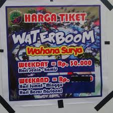 Taman wisata wahana surya darbojas ceļojumu aģentūras, ceļojumi un transporta pakalpojumi aktivitātēs. Waterboom Wahana Surya Bengkulu Milda Ini