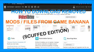 Wayback machine downloader is a command line tool for downloading websites from the internet archive's wayback machine (archive.org). Wayback Machine How To Download Removed Mods Files From Gamebanana Youtube