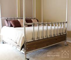 I've seen several designs for house shaped beds, but this one is a little different because it's got solid sides to help prevent roll out. 47 Diy Bed Frame Ideas Built With Pipe Simplified Building