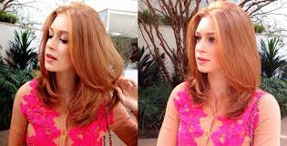 Cabelo de marina ruy barbosa. Como Fazer A Cor Do Cabelo Da Marina Ruy Barbosa Juro Valendo Asian Short Hair Gorgeous Hair Long Hair Styles