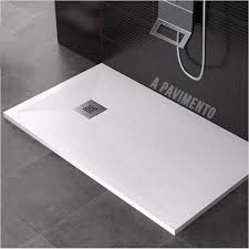 I piatti doccia della collezione corian® smart (disponibili in 12 dimensioni e personalizzabili). Solid Surface Piatto Doccia Su Misura Cm Altezza 3 Cm Bianco Opaco