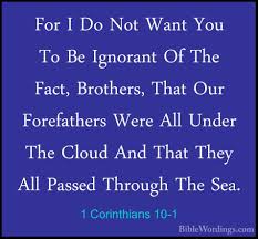 This letter would become known as 1 corinthians in the new testament. 1 Corinthians 10 Holy Bible English Biblewordings Com