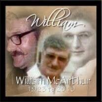 William McArthur Obituary
