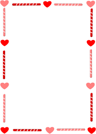 Heart And Candy Border Clip Art At Clker Com Vector Clip Art Online Heart Border Clip Art Borders Heart Candy