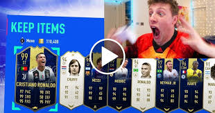 Ronaldo Messi In The Best Toty Pack Opening Ever Seen Fifa 19 Messi Fifa Ronaldo