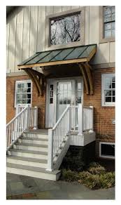 Therefore, a roof should not be constructed onto a present deck. Custom Cedar Brackets And Metal Roof Front Porch Front Porch Lighting House Entrance Porch Roof